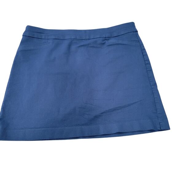 croft & barrow Pants - Croft & Barrow Navy Effortless Stretch  Skort Size 16 Regular